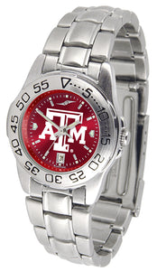 Texas A&M Sport Steel Ladies Watch - AnoChrome