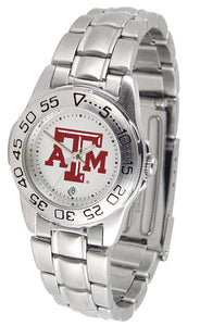 Texas A&M Sport Steel Ladies Watch