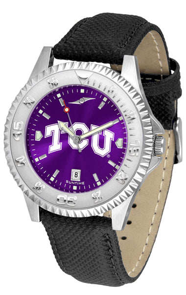 TCU Horned Frogs Competitor Men’s Watch - AnoChrome