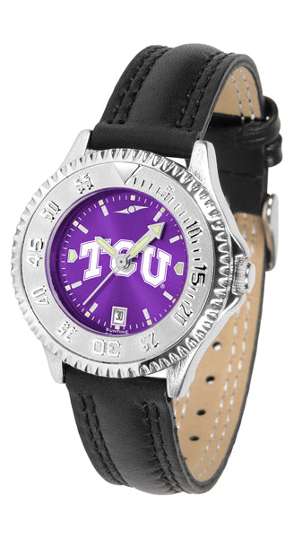 TCU Horned Frogs Competitor Ladies Watch - AnoChrome