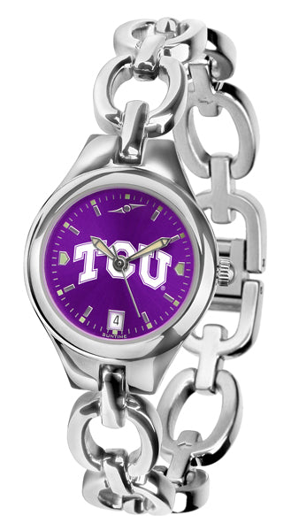 TCU Horned Frogs Eclipse Ladies Watch - AnoChrome