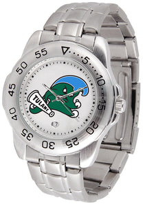 Tulane Green Wave Sport Steel Men’s Watch