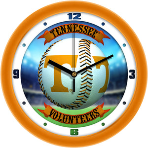 Tennessee Volunteers Wall Clock - Baseball Home Run