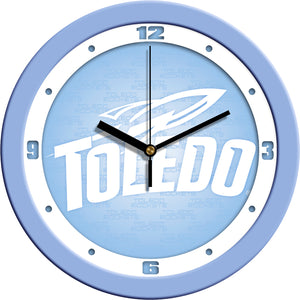Toledo Rockets Wall Clock - Baby Blue