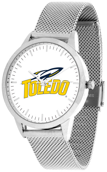 Toledo Rockets Statement Mesh Band Unisex Watch - Silver