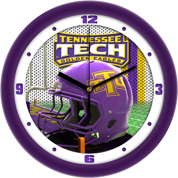 Tennessee Tech Wall Clock - Football Helmet