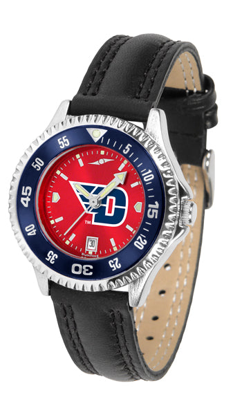 Dayton Flyers Competitor Ladies Watch - AnoChrome - Color Bezel