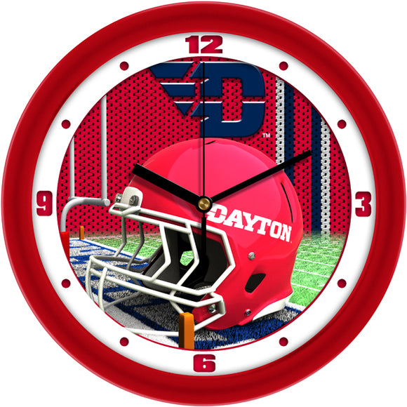 Dayton Flyers Wall Clock - Football Helmet