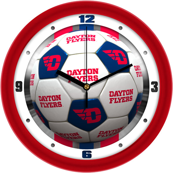 Dayton Flyers Wall Clock - Soccer