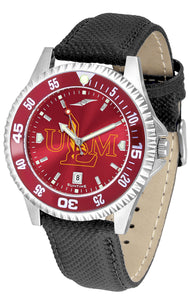 ULM Warhawks Competitor Men’s Watch - AnoChrome - Color Bezel