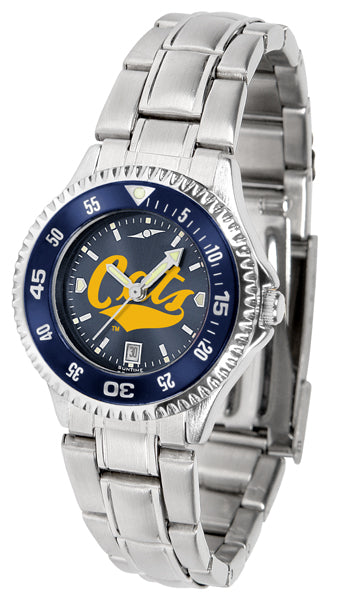 Montana State Competitor Steel Ladies Watch - AnoChrome - Color Bezel