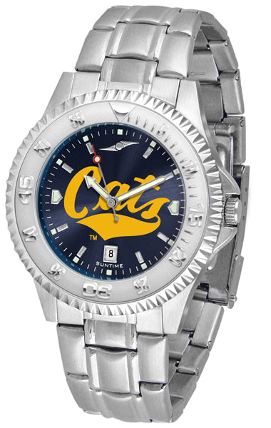 Montana State Competitor Steel Men’s Watch - AnoChrome