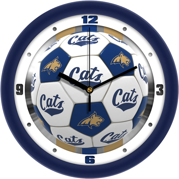 Montana State Wall Clock - Soccer