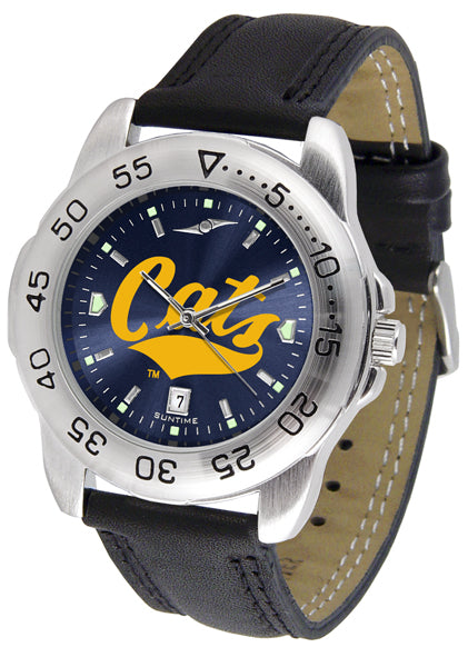 Montana State Sport Leather Men’s Watch - AnoChrome