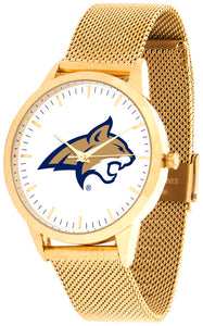 Montana State Statement Mesh Band Unisex Watch - Gold