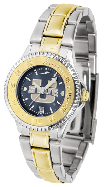 Utah State Aggies Competitor Two-Tone Ladies Watch - AnoChrome