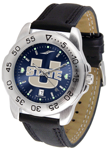 Utah State Aggies Sport Leather Men’s Watch - AnoChrome