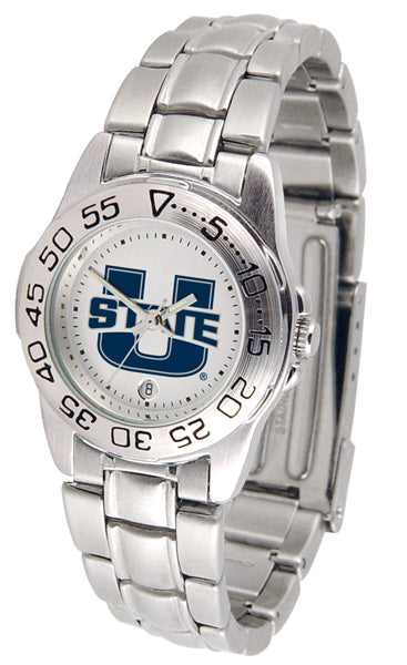 Utah State Aggies Sport Steel Ladies Watch