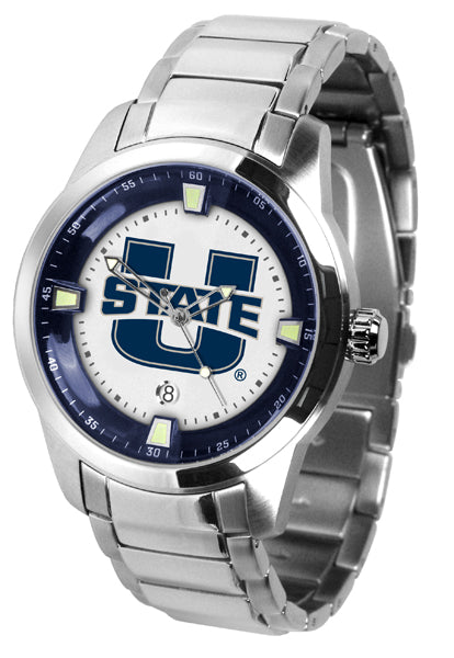 Utah State Aggies Titan Steel Men’s Watch