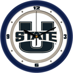 Utah State Aggies Wall Clock - Traditional