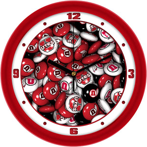 Utah Utes Wall Clock - Candy