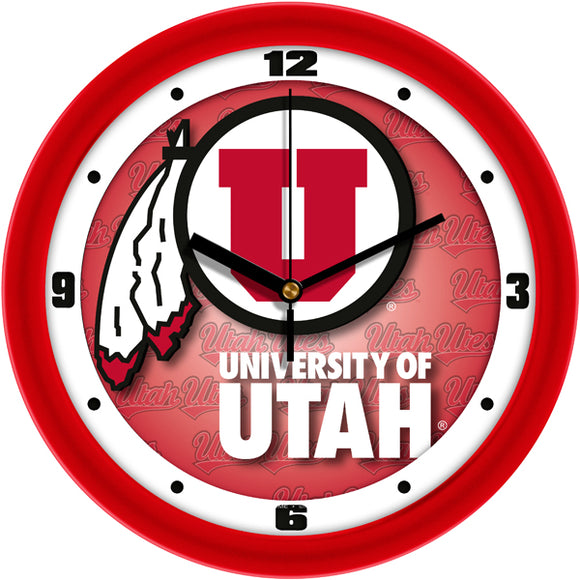 Utah Utes Wall Clock - Dimension