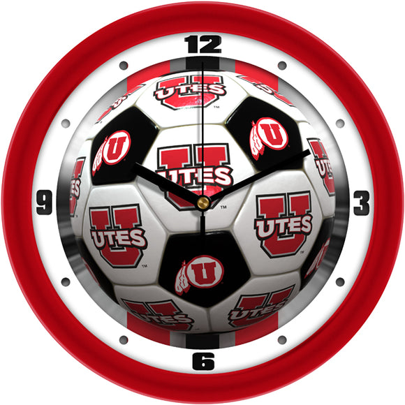 Utah Utes Wall Clock - Soccer