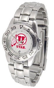 Utah Utes Sport Steel Ladies Watch