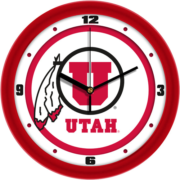 Utah Utes Wall Clock - Traditional