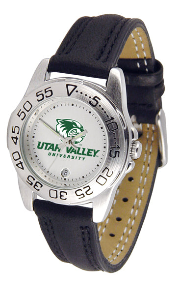 Utah Valley Sport Leather Ladies Watch