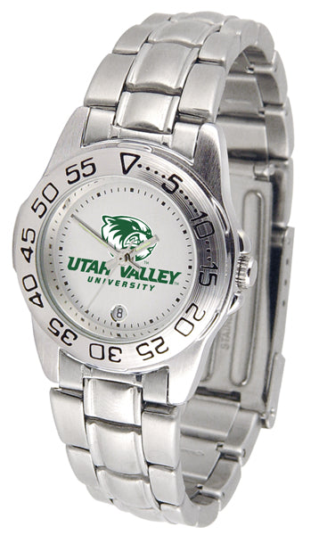 Utah Valley Sport Steel Ladies Watch
