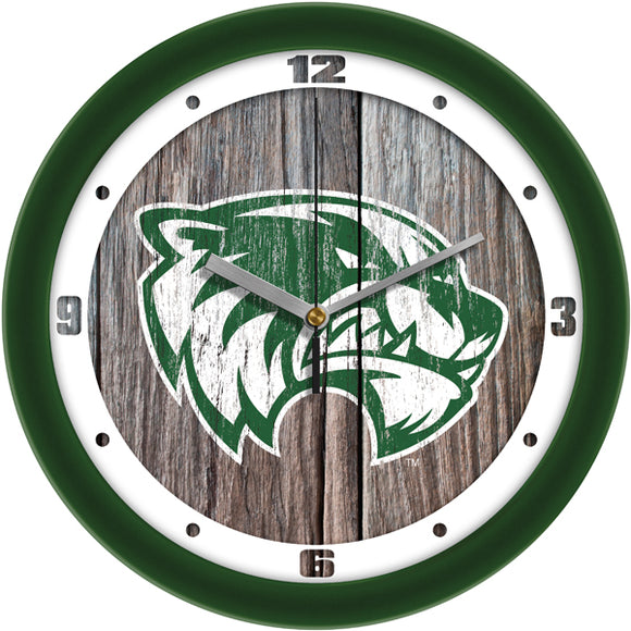 Utah Valley Wall Clock - Weathered Wood