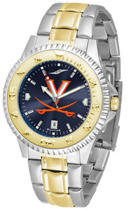 Virginia Cavaliers Competitor Two-Tone Men’s Watch - AnoChrome