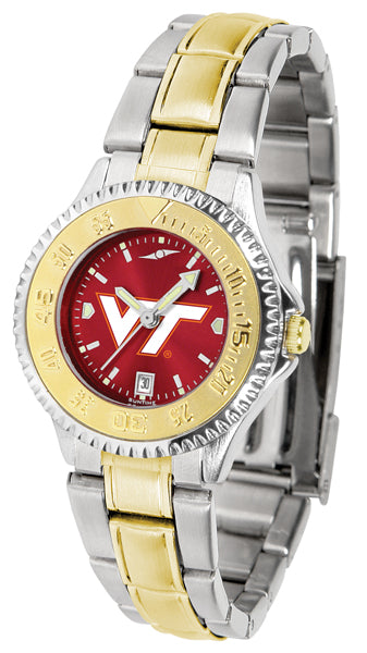 Virginia Tech Competitor Two-Tone Ladies Watch - AnoChrome