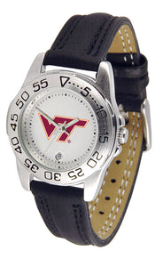 Virginia Tech Sport Leather Ladies Watch