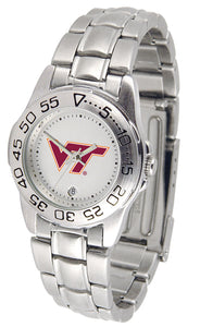 Virginia Tech Sport Steel Ladies Watch