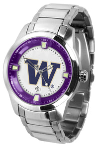 Washington Huskies Titan Steel Men’s Watch