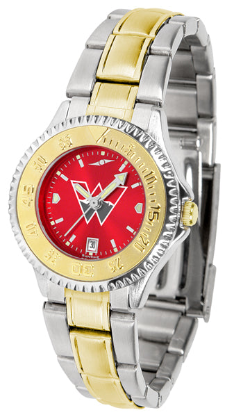 Western Colorado University Competitor Two-Tone Ladies Watch - AnoChrome