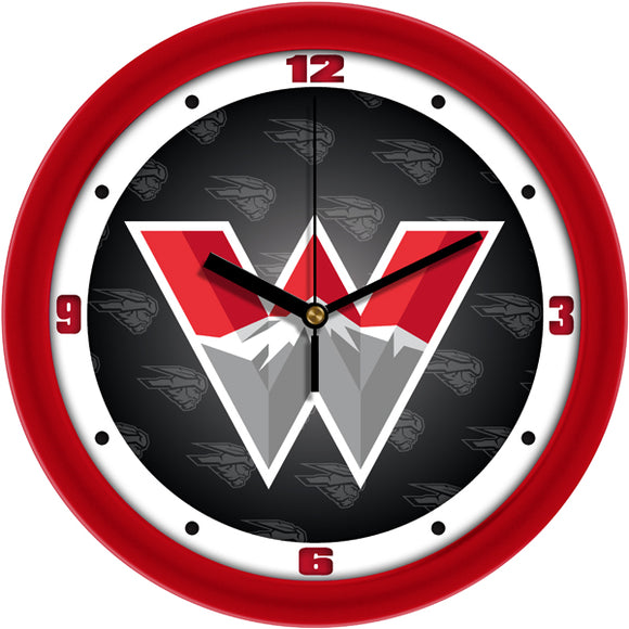 Western Colorado University Wall Clock - Dimension