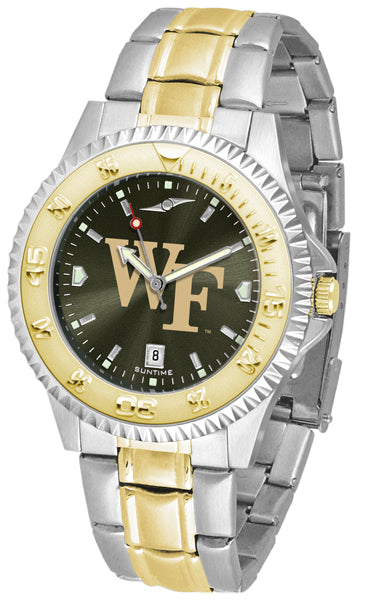 Wake Forest Competitor Two-Tone Men’s Watch - AnoChrome
