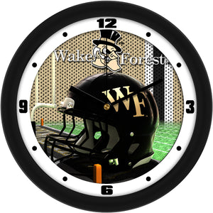 Wake Forest Wall Clock - Football Helmet
