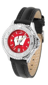 Wisconsin Badgers Competitor Ladies Watch - AnoChrome