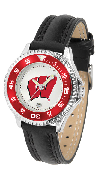 Wisconsin Badgers Competitor Ladies Watch
