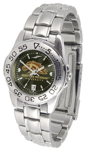 Western Michigan Sport Steel Ladies Watch - AnoChrome