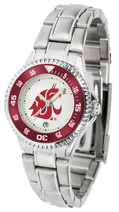 Washington State Competitor Steel Ladies Watch