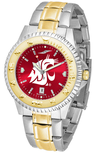 Washington State Competitor Two-Tone Men’s Watch - AnoChrome