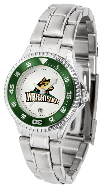 Wright State Competitor Steel Ladies Watch