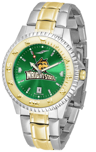 Wright State Competitor Two-Tone Men’s Watch - AnoChrome