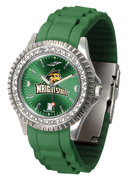 Wright State Sparkle Ladies Watch