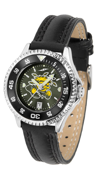 Wichita State Competitor Ladies Watch - AnoChrome - Color Bezel